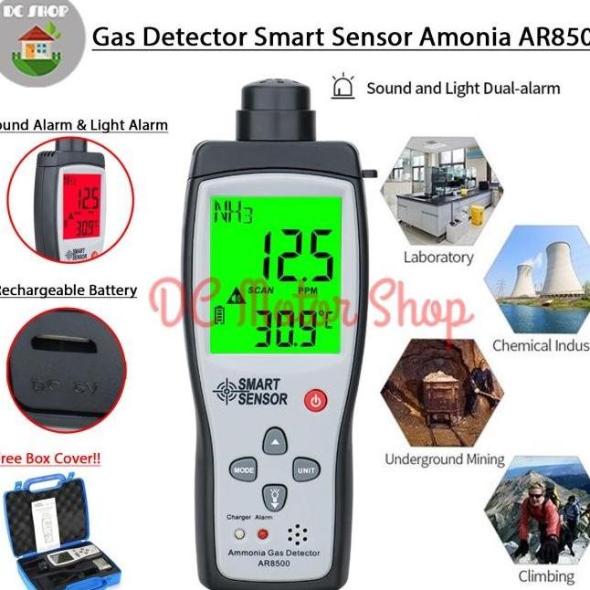 Promo Smart Sensor Ar8500 Ammonia Monitor Gas Detector Alat Ukur