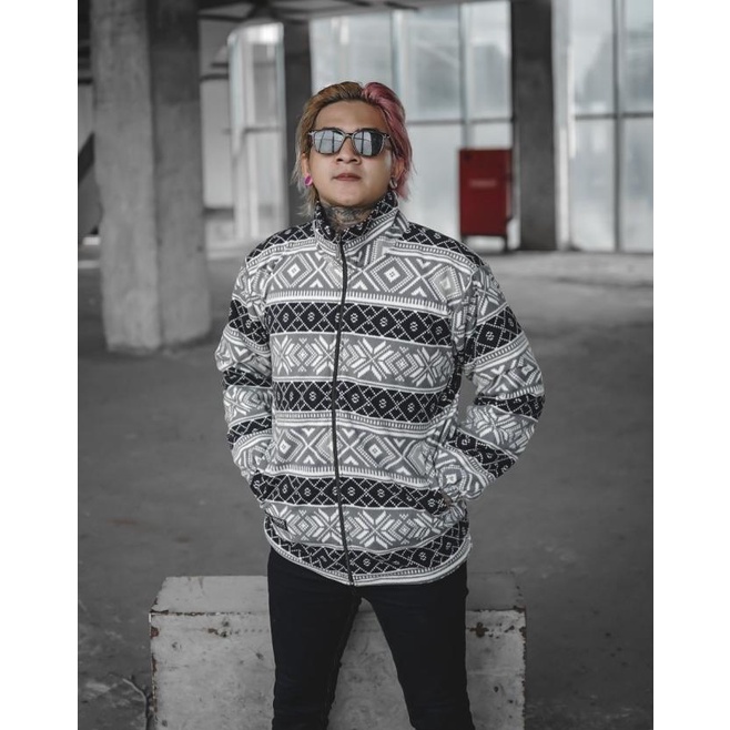 Terlaris Jaket Plaid Pria Jaket Kemeja Flanel Musim Dingin Bahan Polar