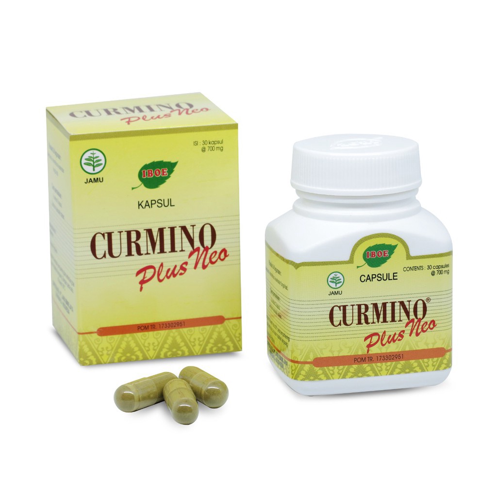 

Jamu IBOE 1 botol Curmino Plus Neo Herbal Supplement 30 kapsul (Sambiloto Temulawak Meniran)