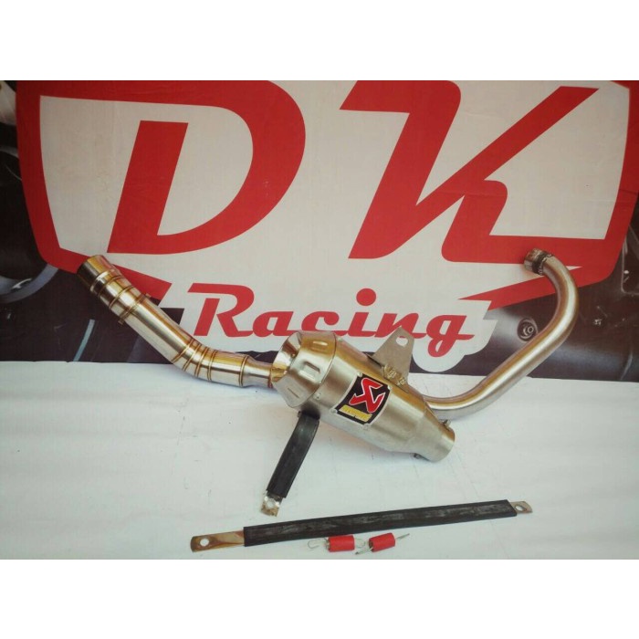 [Original] Knalpot Racing Akrapovic Gp Kawasaki Ninja 250 Rr Mono Fullsystem Terbaru