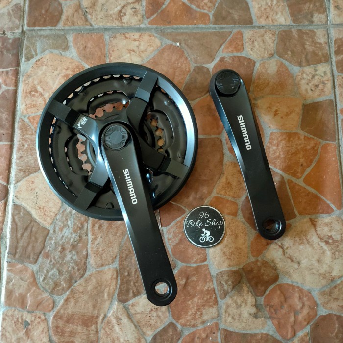 [Baru] Crank Set Shimano Ty501 42 34 24T Mtb Federal Jadul 3 Speed Berkualitas