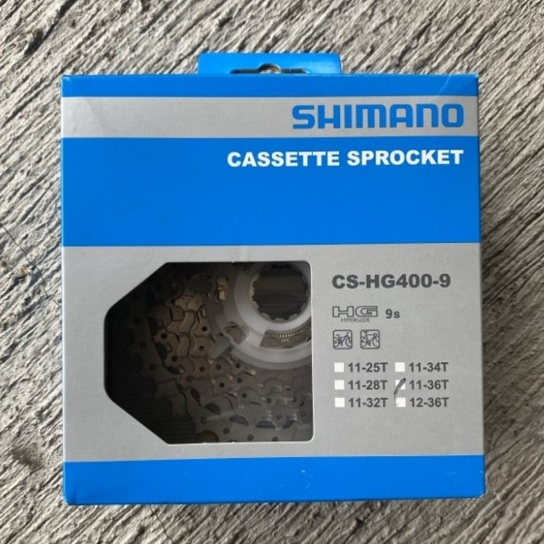 [Baru] Sprocket Shimano 9 Speed Hg 400 11-36T Gear Sepeda Terbatas