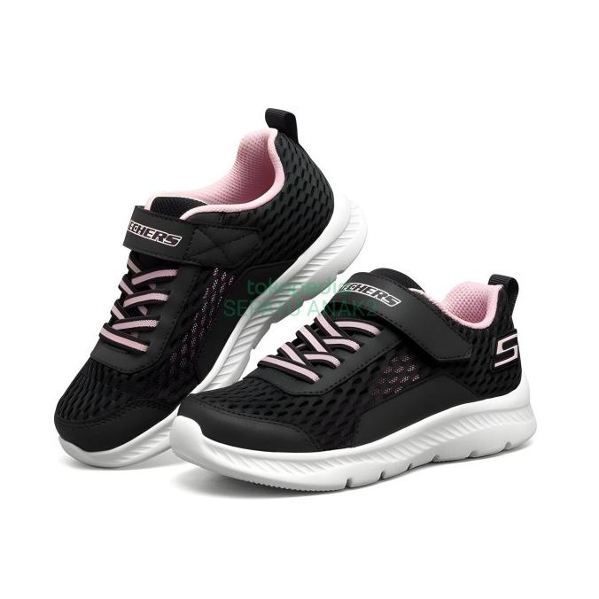 Sepatu Skechers Anak Perempuan Hitam Sepatu Sport Anak Sneakers Kids
