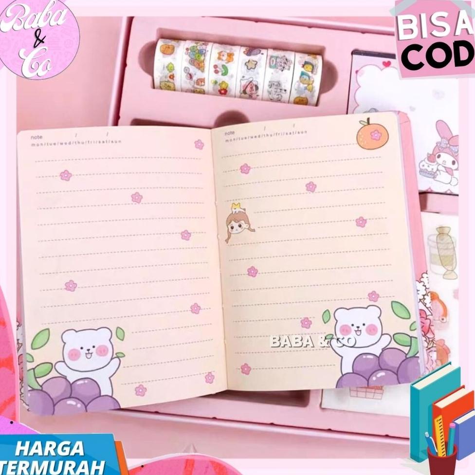 

New! JURNAL SANRIO PAKET JURNAL 7 IN 1 MELODY PINK PAKET LENGKAP ALAT TULIS SEKOLAH SANRIO KADO ALAT TULIS MY MELODY 7 IN 1 ,,