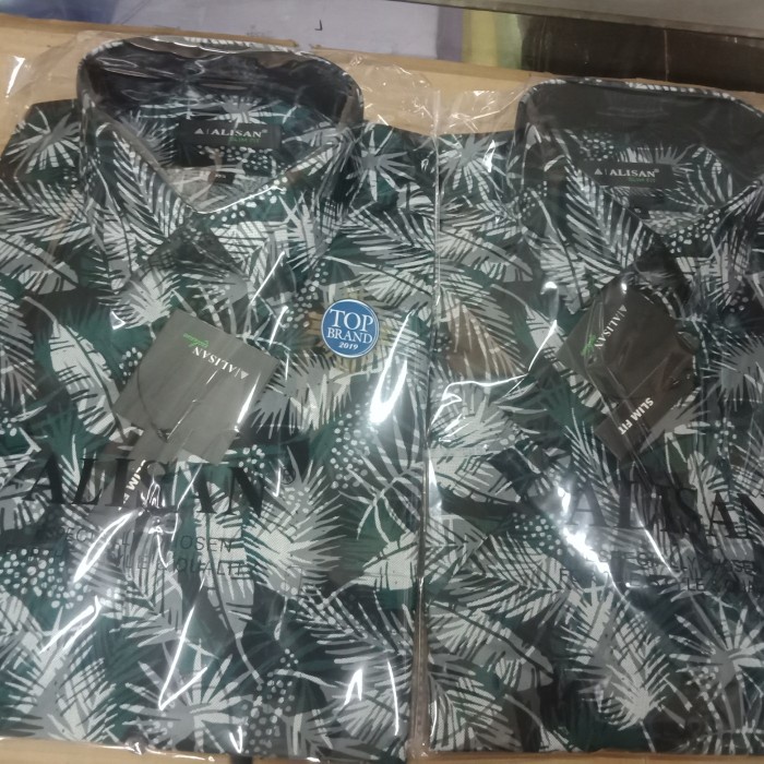 [COD] Alisan Batik Lengan Pendek Size 14.5 - 16 Orginal Terbaru