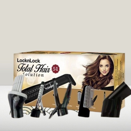 [COD] Locknlock Hair Styler 800W Black Gold - Ena118 Terbaru