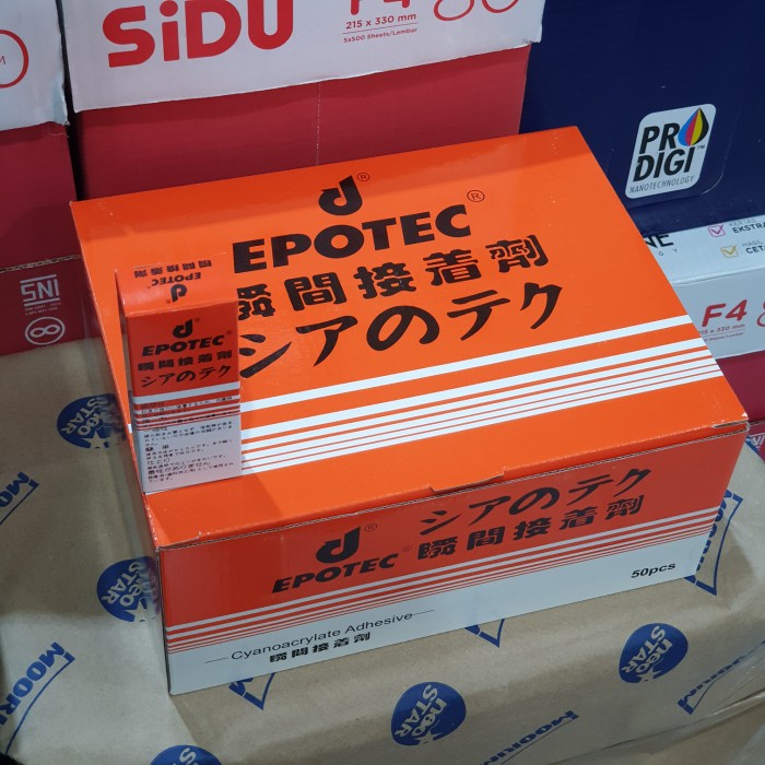 

Lem Epotec Isi 50 Pcs Original Lem Kuat Setan Korea Kuat Serbaguna