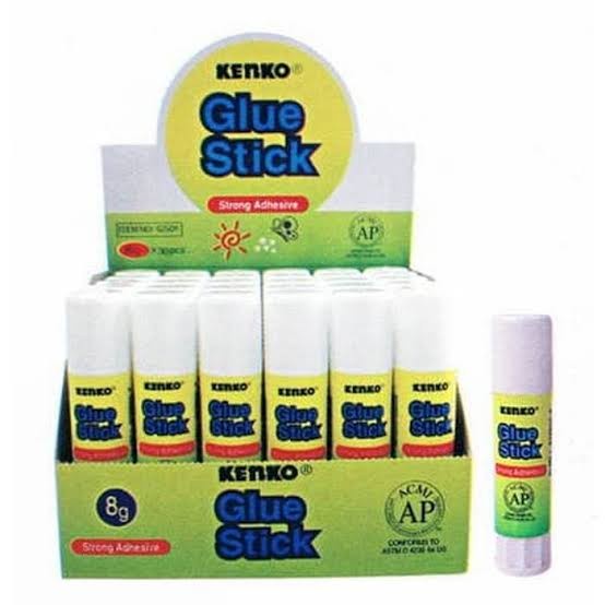 

Lem Glue Stick Kenko 8 Gram 1 Box Isi 30 Pcs