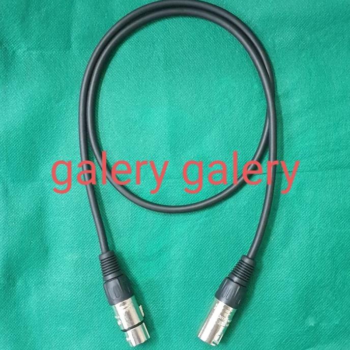 Kabel jumper / konektor DMX antar lampu par 1meteran