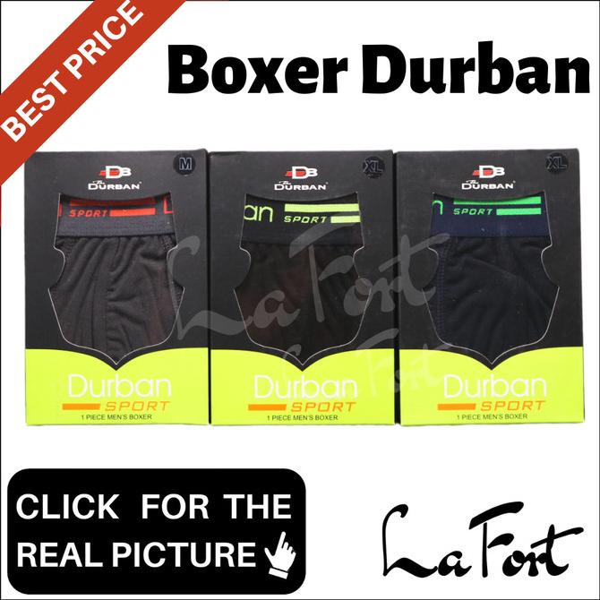 Celana Dalam Boxer Durban Pria ORI CD Underwear Cowok Bahan Modal