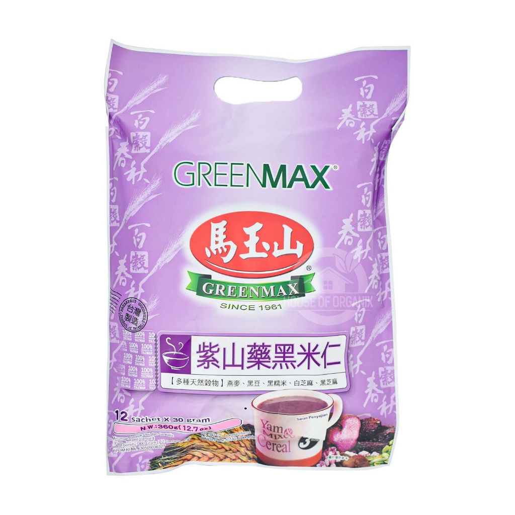 

Greenmax Yam & Xed Cereal 494 Gr