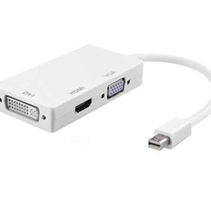 Kabel Konektor Macbook Thunderbolt to HDMI,VGA,DVI
