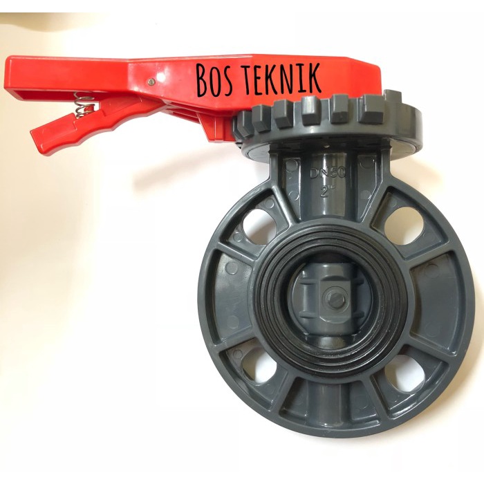 ✅COD Butterfly Valve Pvc 21/2 Inch Diskon