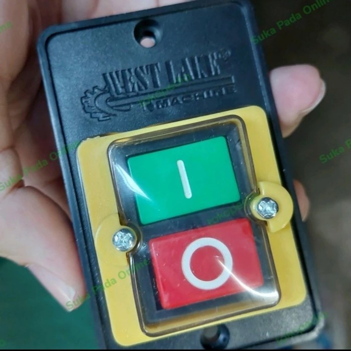 ✅COD Switch On Off Mesin Bor Duduk West Lake Westlake Zq 4116 Original Terbaru