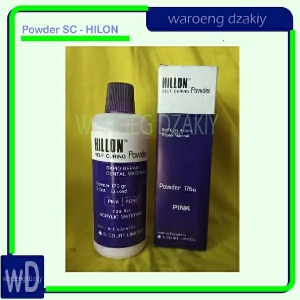 POWDER ACRILIC SELF CURING HILON - LEM GIGI PALSU