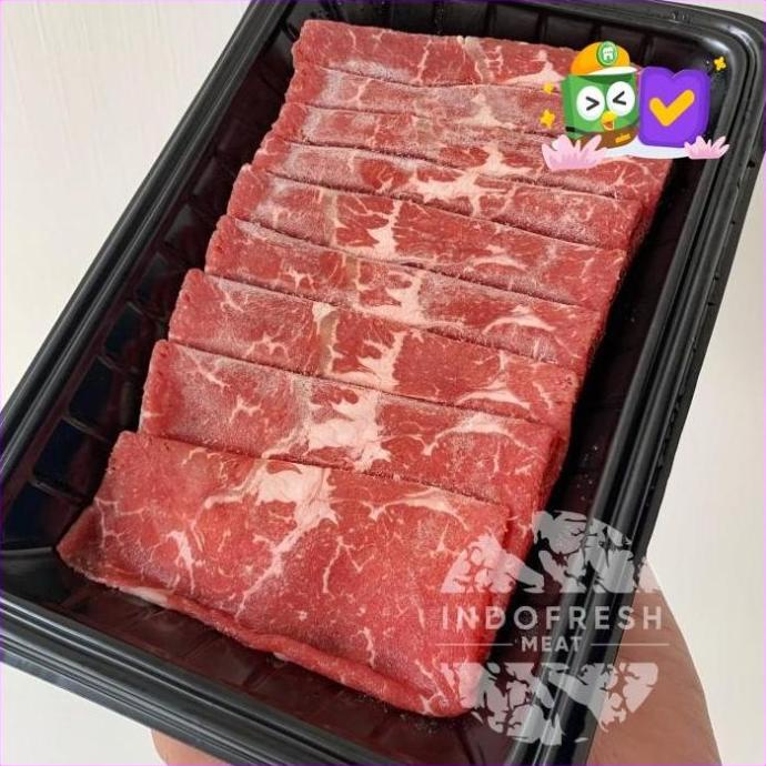 

Black Angus Mb 3 Aus Shabu Slice Beef Original Best Seller Inyongstore25