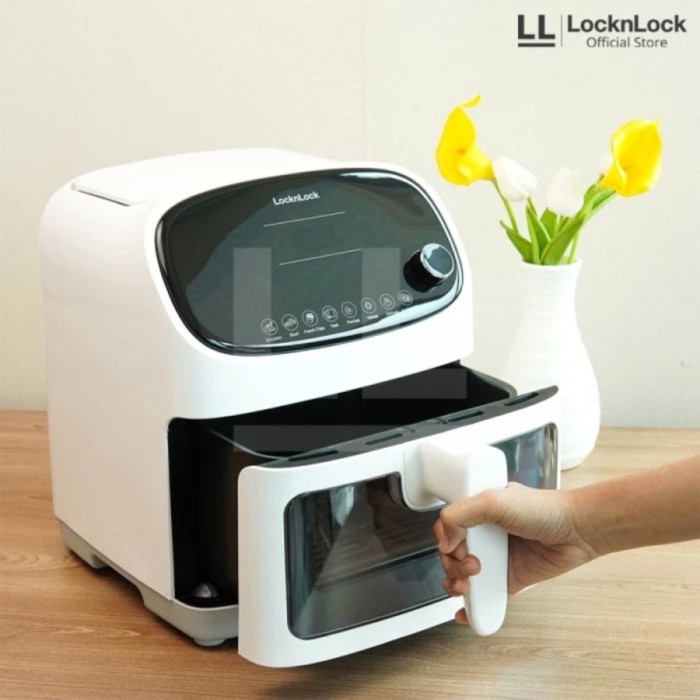 ✨Ready Lock And Lock Ejf216 Wht Air Fryer Digital Lock N Lock Ejf 216Wht Diskon
