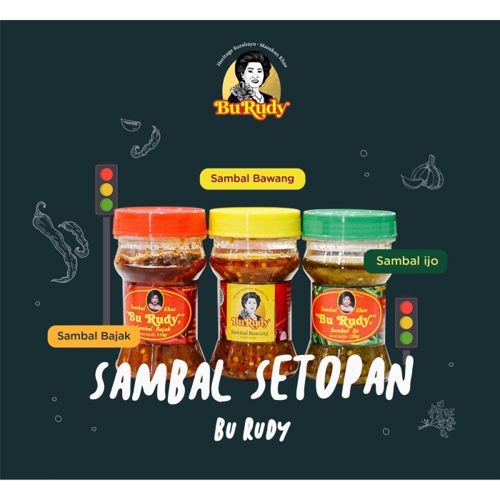 

Paket Sambal Setopan Bu Rudy (3 Botol)