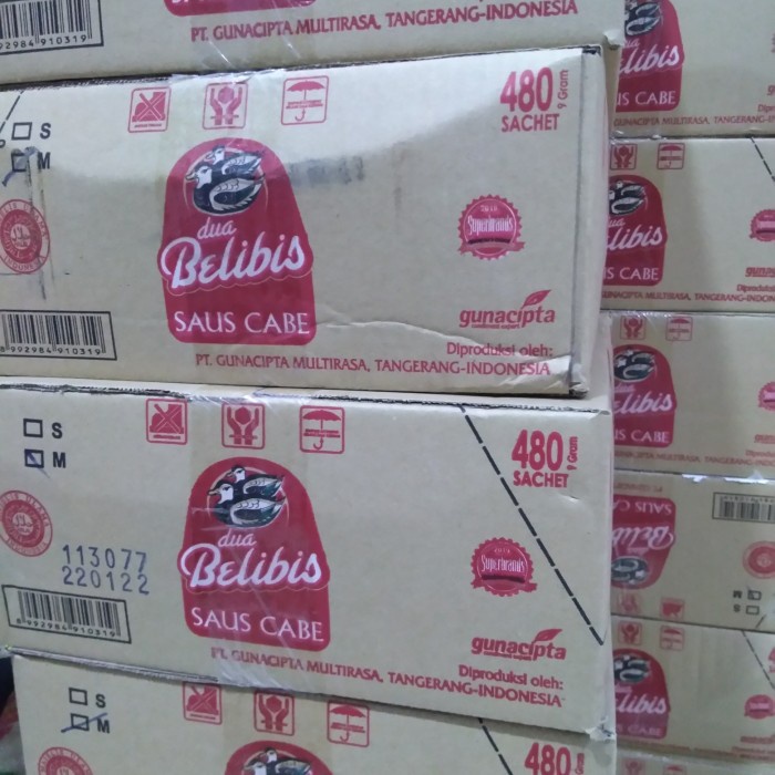 

Promo - Sambal Belibis Sachet @ 9Gr Karton Isi 480 Pcs