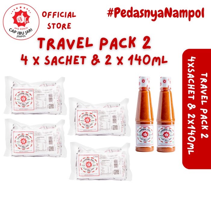 

Sambal Cap Ibu Jari Jempol Travel Pack 2