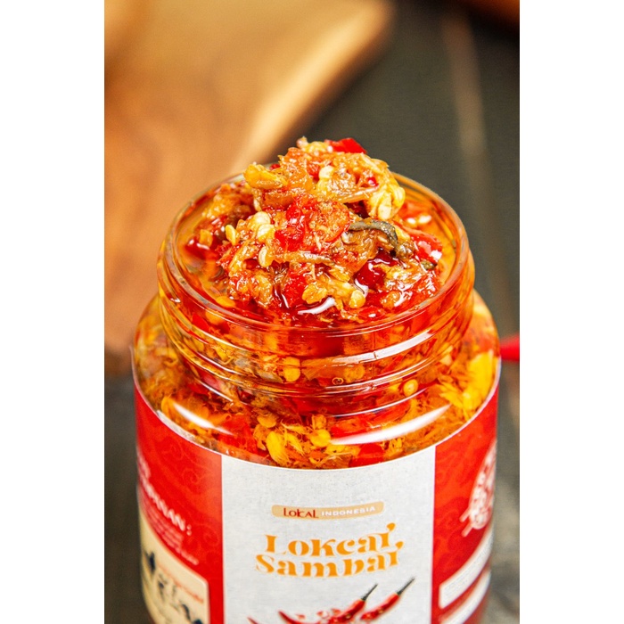 

Lokcal Sambal-Sambal Bawang 1 Kg/Sambal Bawang Premium/Sambal No Msg