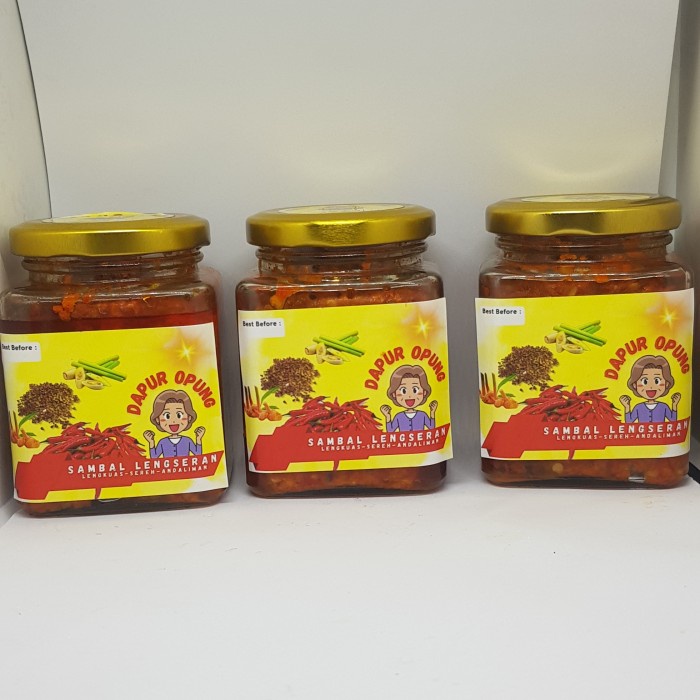 

Paket Sambal Lengseran (Lengkuas, Sereh, Andaliman)