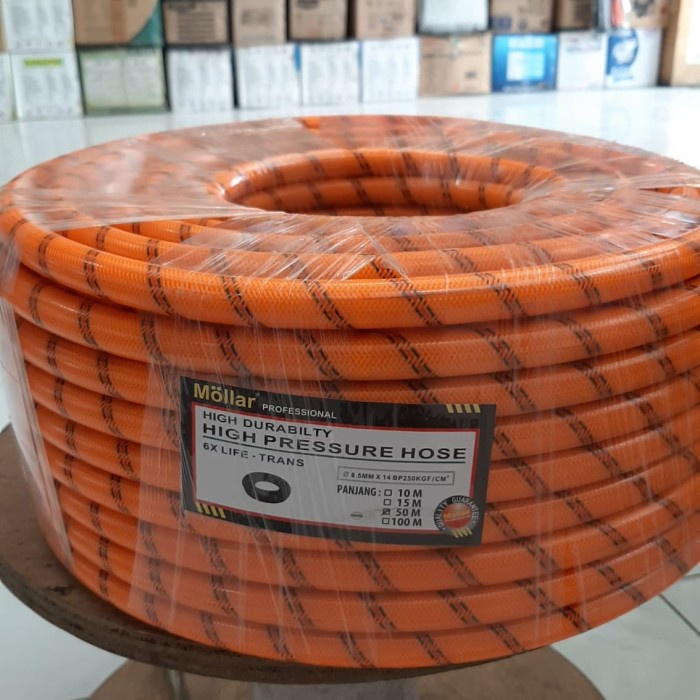✅New Ori Selang 50 Meter Kompresor Dan Steam 50Meter Cuci Motor Mobil Limited