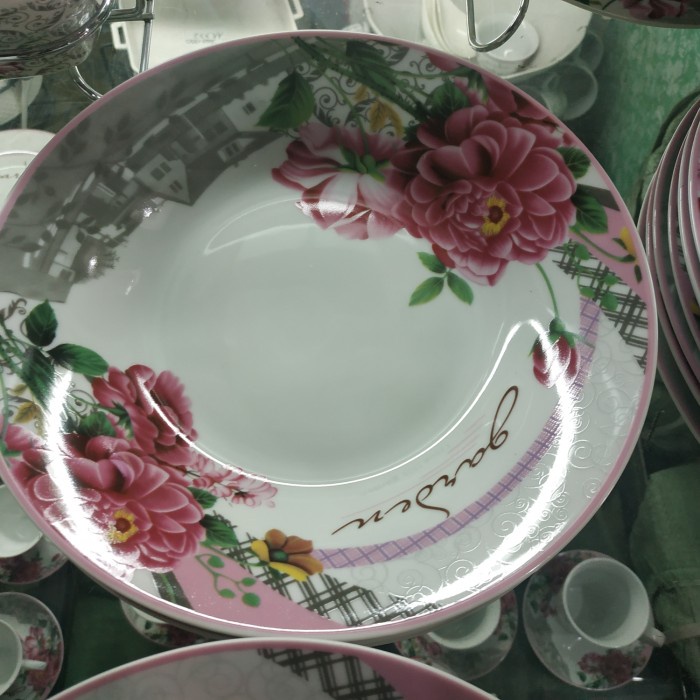 ✅Original Piring Fiorenza Keramik 9' Set6/ Piring Keramik Mewah Terbaru