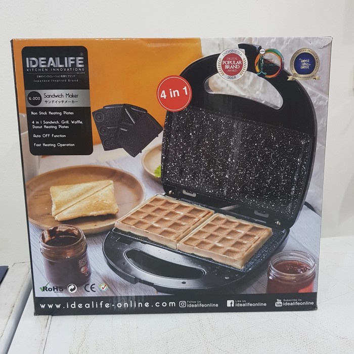 

✅Ready Idealife Il202 - Sandwich Maker Terbatas