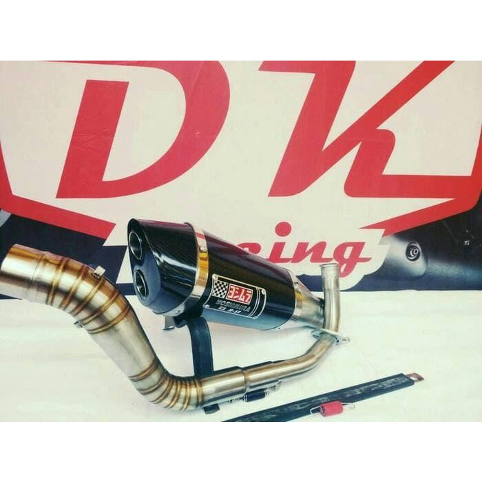 ✨Baru Exhaust Knalpot Racing Honda Allnew Vario 150 Yoshimura R11 Carbon Berkualitas