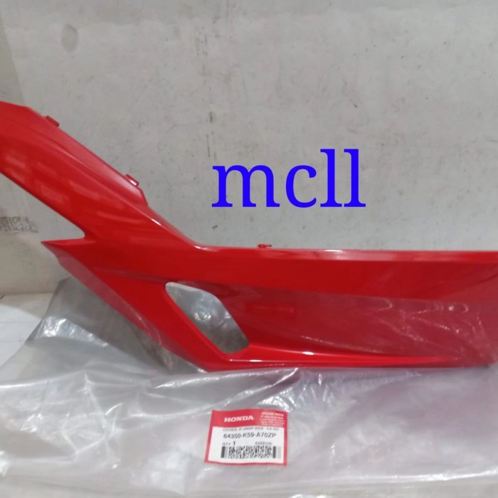 ✅Sale Tutup Bourdas Vario 150 New 2018 Merah Kilap Ori64350/64360-K59-A70Zp Berkualitas