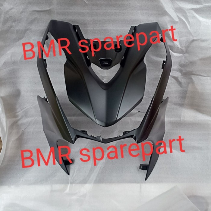 ✅Sale Cover Tameng Depan Honda Beat Fi Beat Stret Led Th 2020 2023 Hitam Dof Berkualitas