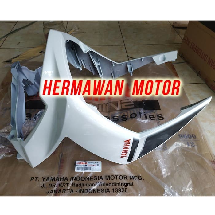 ✅Termurah Original Tameng Depan Yamaha Mio Soul Gt Warna Putih Dan Stiker Terbatas
