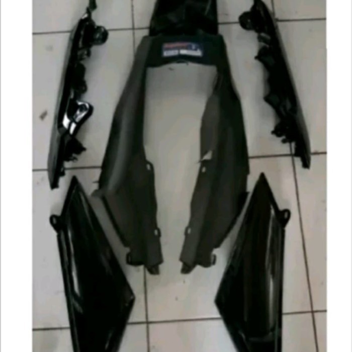 ✨Baru Cover Body Halus Full Sett Vixion New Warna Hitam Terbaru