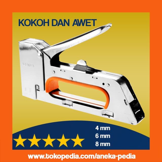

[Kokoh Awet] Steples Tembak Multifungsi Kayu Dan Jok Motor Best