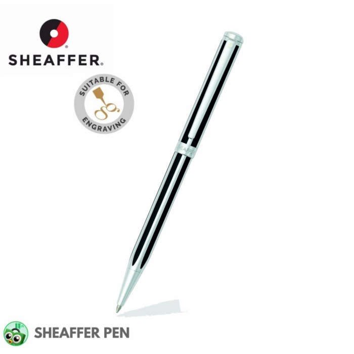 

✨Sale Sheaffer® Intensity Jet Black Striped Featuring Chrome Ballpoint Limited