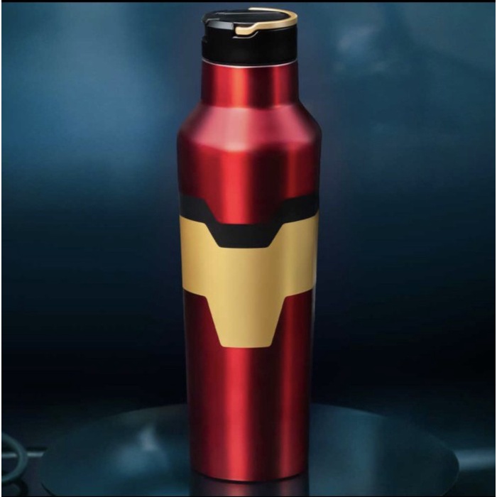 

✨Ready Corckcicle X Marvel 20Oz Iron Man Sport Canteen Tumblr Diskon