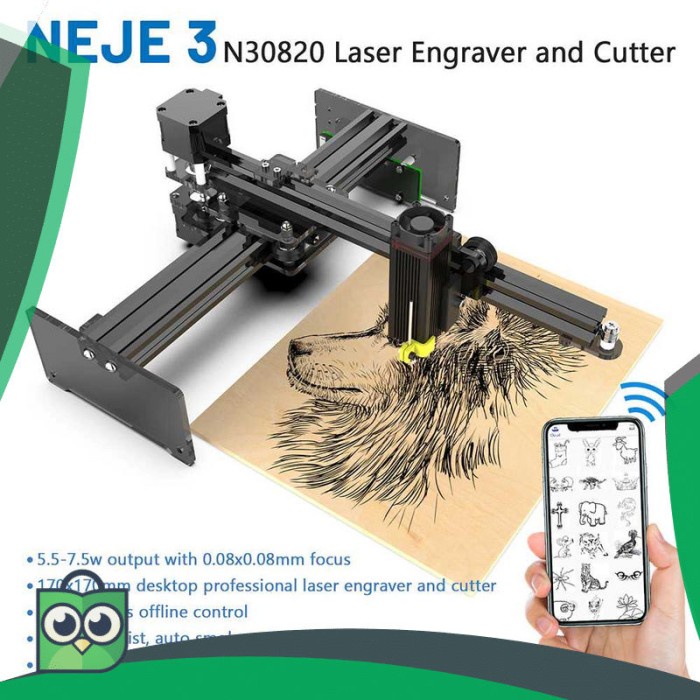 

✨Sale Mesin Cnc Router Laser Engraver Otomatis Ukir Grafir Kayu Cutting 7.5W Terbatas