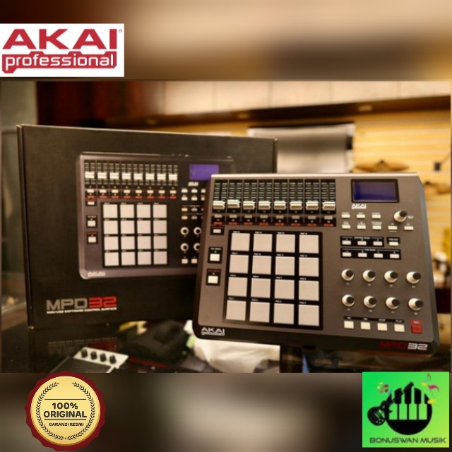 

✨Sale Akai Professional Mpd32 Usb/Midi Pad Controller Limited