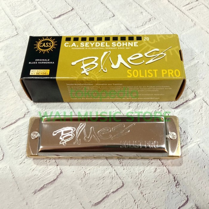 

✨Ready Harmonika Harmonica Seydel Tradisional Diatonic Solist Pro 11301 Terbatas