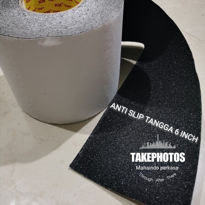 

✨Sale Anti Slip Tangga/Safety Walk Tape/Lakban Lantai 6 Inch X 18M Terbaru