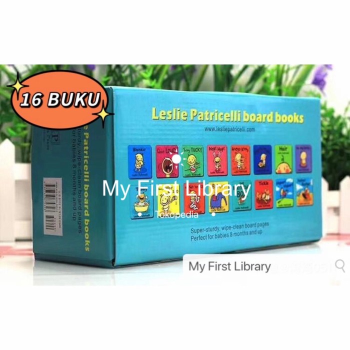 

Disc!! Buku Inggris Bayi Leslie patricelli ard oks