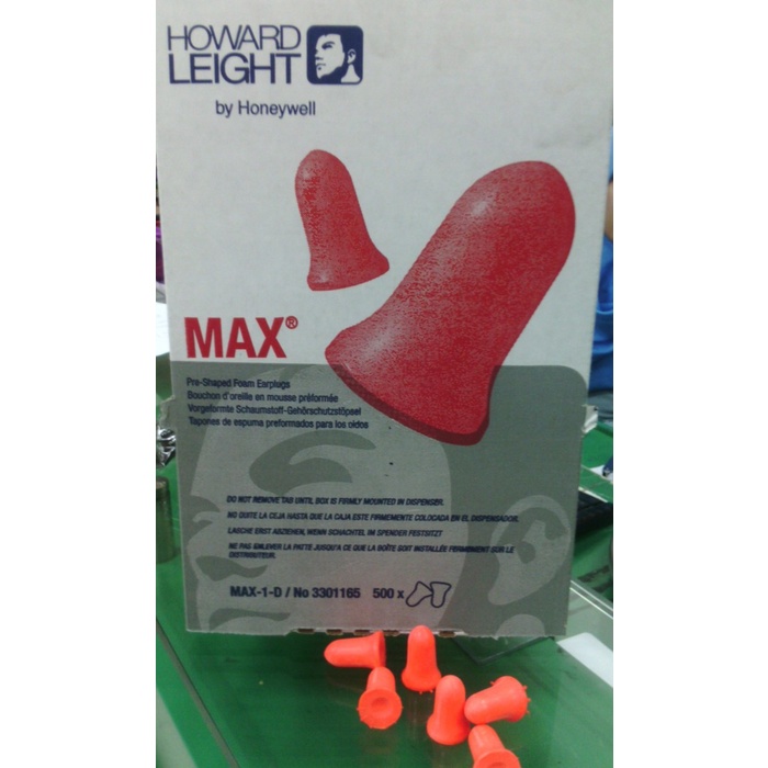 

Pelindung Telinga/ Earplug HOWARD LEIGHT MAX NRR 33 dB @500 Pairs