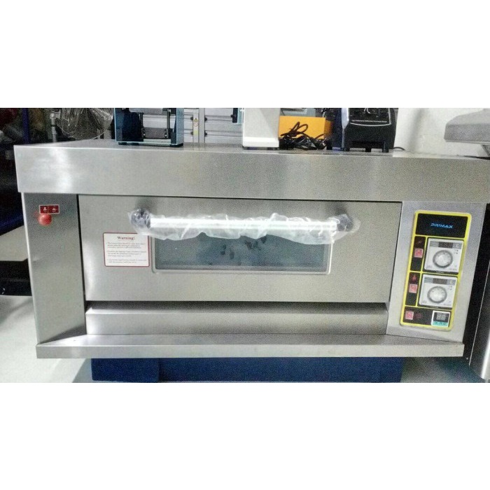 ✨Original Gas Baking Oven Full Stainless Kualitas Bagus 1 Deck 2 Loyang Berkualitas