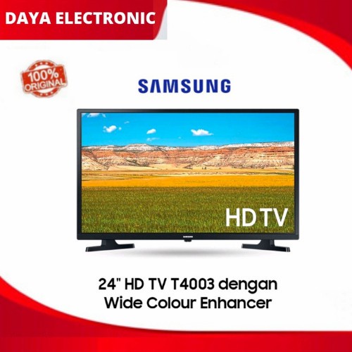 ✨New Digital Led Tv 24 Inch Samsung Ua24T4003 24 Ua-24T4003 Terbaru