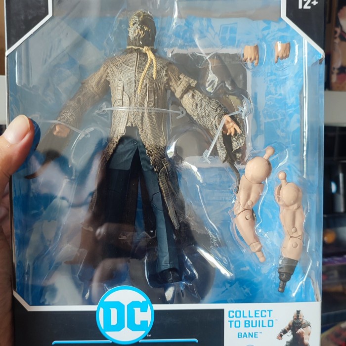 ✨New Mcfarlane Dc Multiverse Tdkr Baf Bane Scarecrow Berkualitas