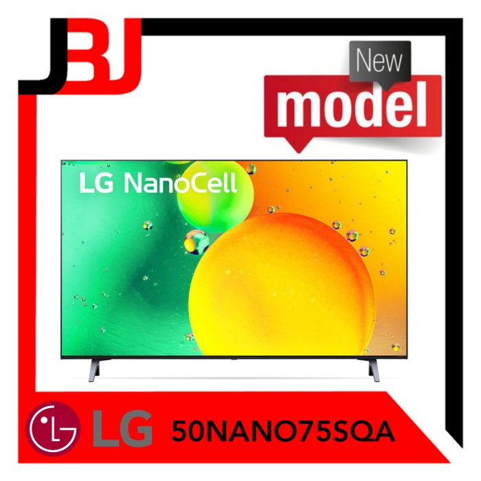 ✨New Led Tv Lg 50 Inch 50Nano75Sqa Lg Tv Nanocell 50Nano75 Nano75Sqa 50  Limited