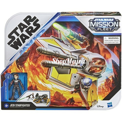 ✨Baru Starwars Mission Fleet Stellar Class Anakin Skywalker Jedi Starfighter Berkualitas
