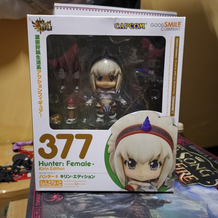 ✨Baru Nendoroid 377 Monster Hunter Female Kirin Edition Ori Limited