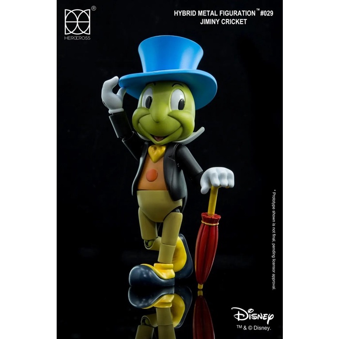 ✨Baru Herocross Disney Figure Jiminy Cricket Hybrid Metal Figuration Terbaru